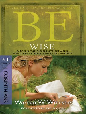 cover image of Be Wise